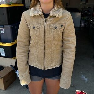Abercrombie and fitch 2000s corduroy jacket.